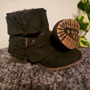 Jellypop Black Booties